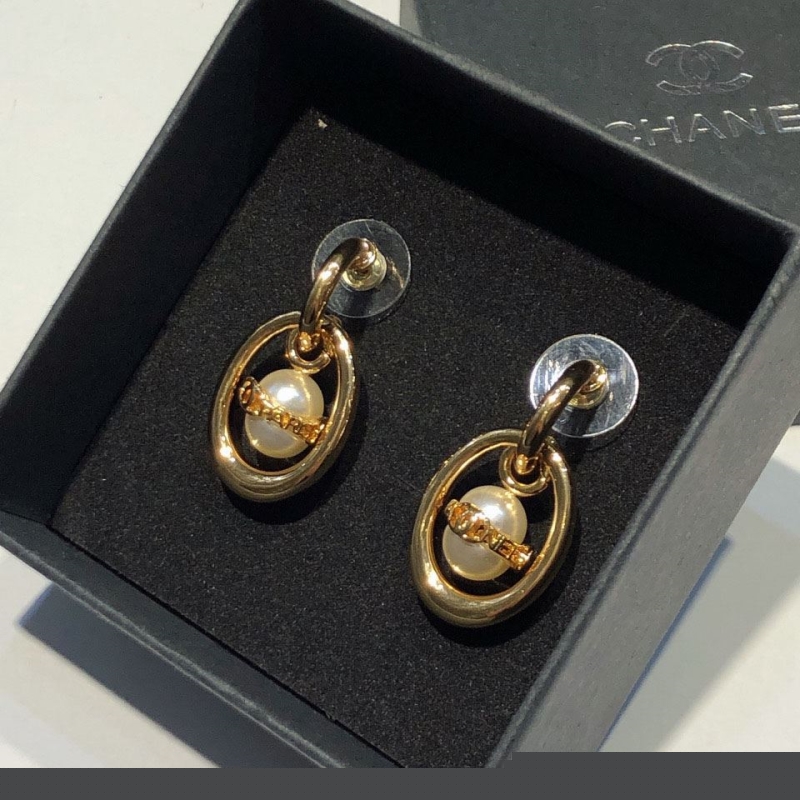 Ch*el earrings
